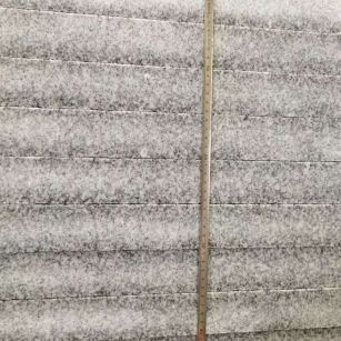 丹东 芝麻白火烧成品厚薄均匀，B料价格接近A料质量