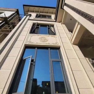 丹东 黄金麻荔枝面别墅外墙干挂效果展示