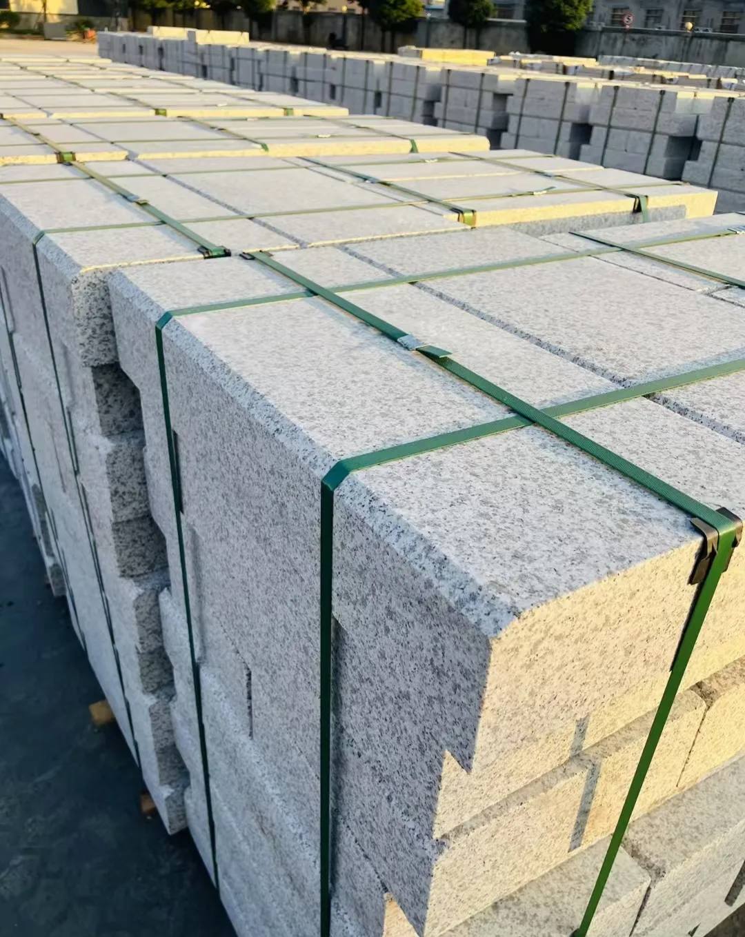 丹东 白麻花岗岩路沿石，马路牙子，路缘石，平石，立缘石等