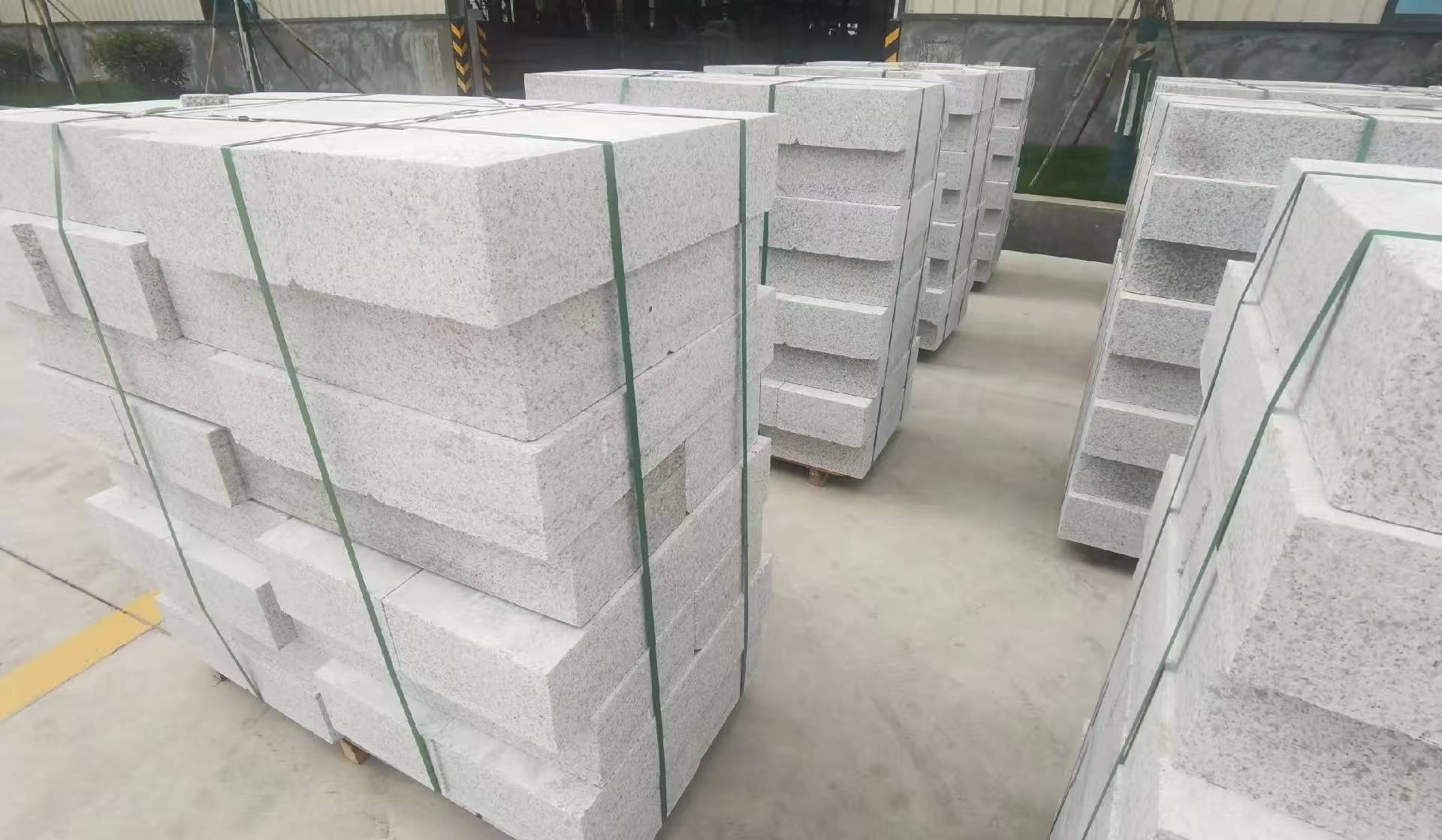 丹东 白麻花岗岩路沿石，立缘石，平缘石，路牙石，道牙石，马路牙子等