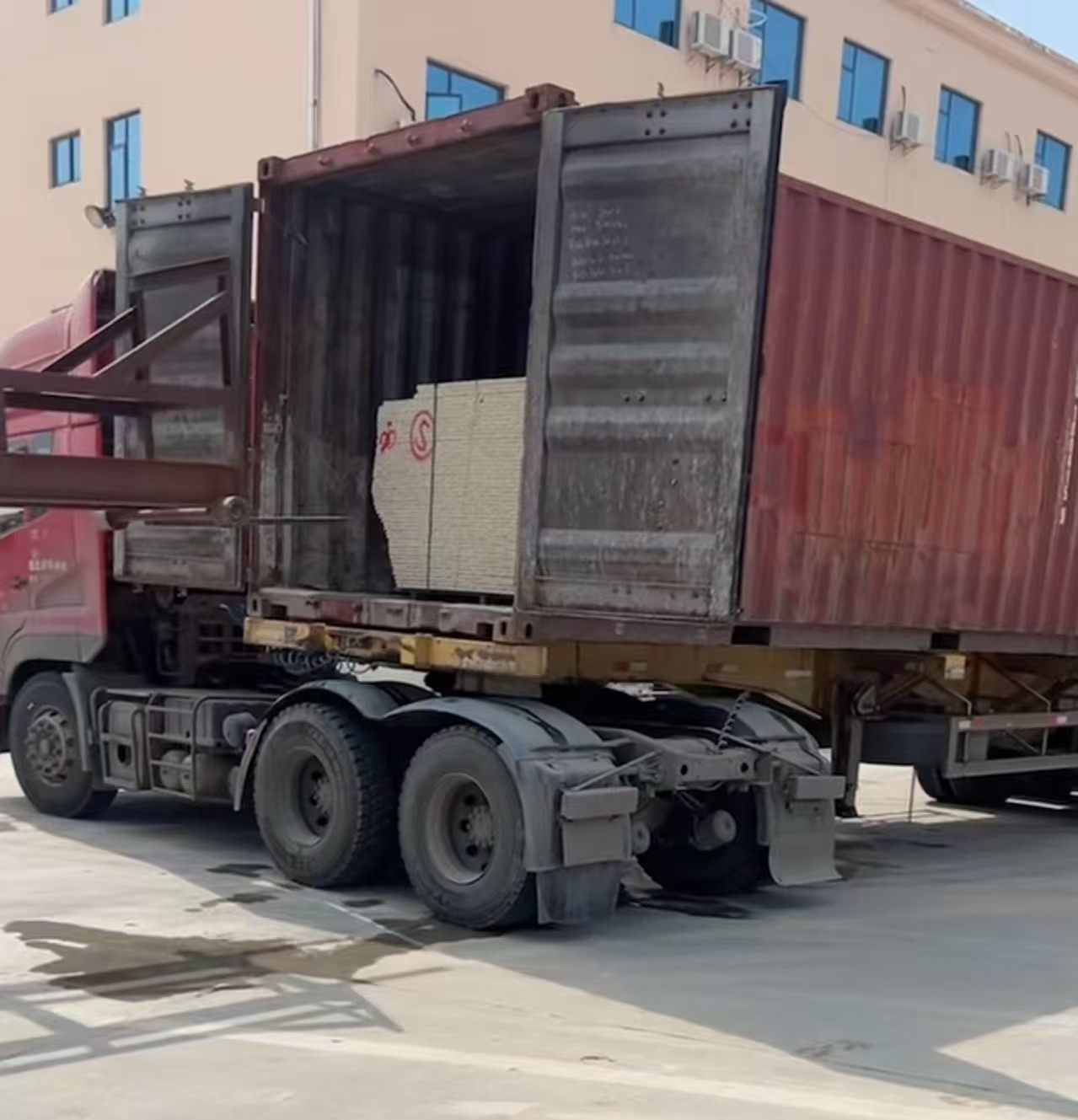 丹东 黄金麻荔枝面毛板