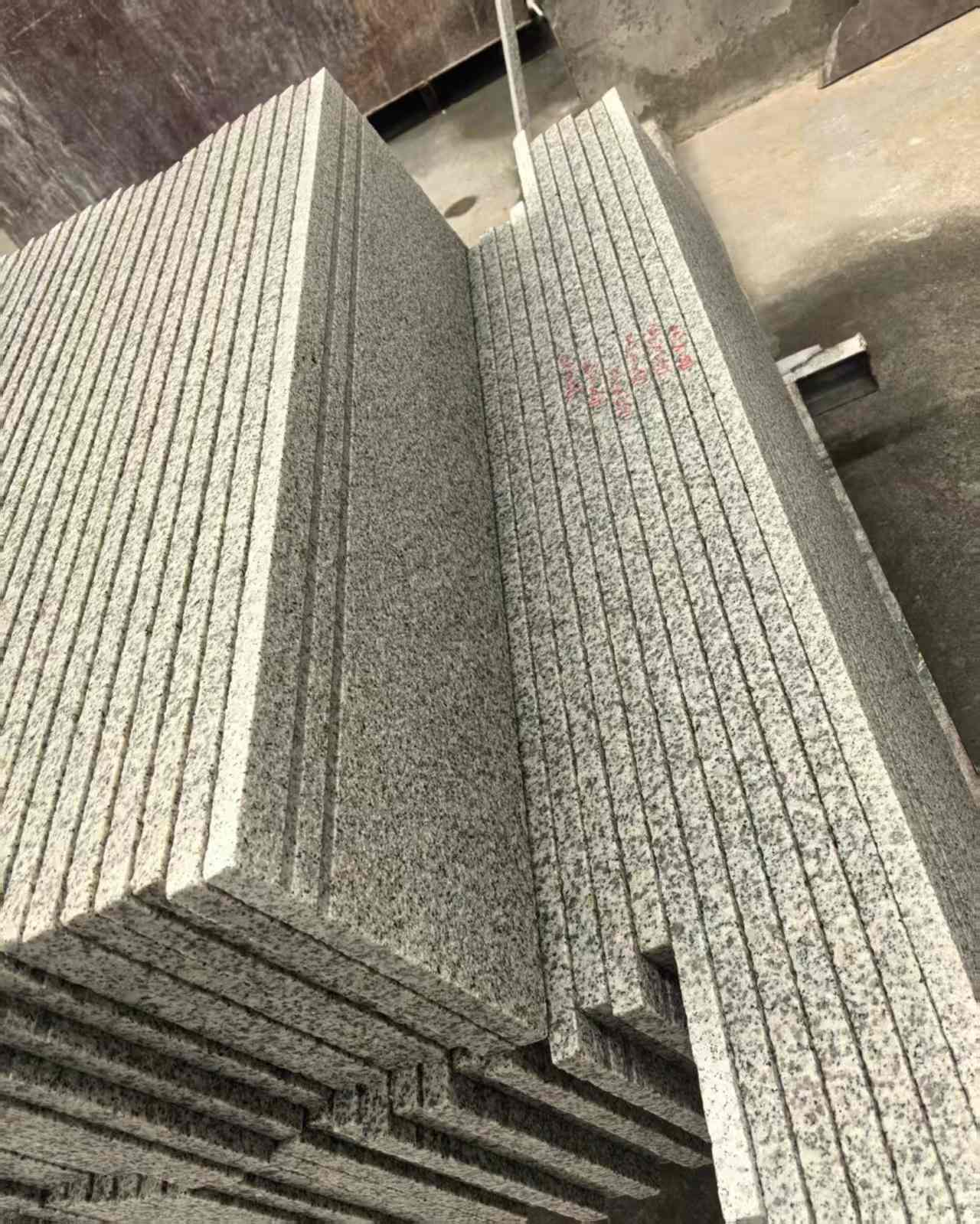 丹东 白麻荔枝面花岗岩楼梯踏步